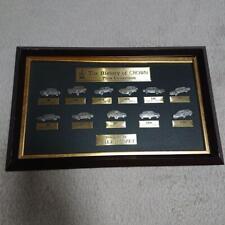 Rare Toyota Crown Successive Models Pins Collection Picture Frame picture