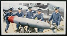 BRITISH AIR LAUNCHED TORPEDO  Vintage 1930's Card  NC02 picture