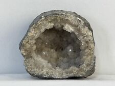 310G Rare Natural White Geode Quartz Crystal Mineral Rock Specimen Healing picture