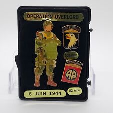 Operation Overlord French Made 50th Anniversary June 6th 1944 D-Day Pin Set picture