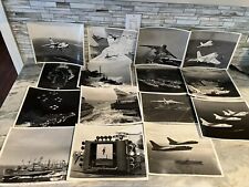 Official US Navy Photo Lot Of 15 USS FORRESTAL & OTHERS JET FIGHTER.  See Photos picture