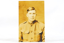 Pre-WW1 US Army Soldier Wool Coat Milton PA Real Photo Postcard RPPC picture
