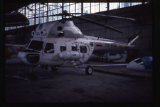 35 mm AIRCRAFT SLIDE HA-BCB Hungarian Air Ambulance Mil Mi-2 DATED 1990 #6023 picture