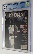 Batman Comic 429 CGC 7.5 1989 A Death In The Family Part 4 picture