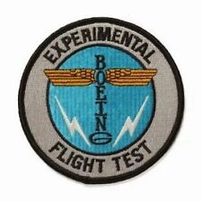 Boeing Experimental/Test Flight Embroidered Patch, Vintage Aviation  PAT-0151 picture