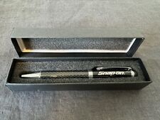 Snap-on Tools NEW Carbon Fiber Pocket Pen - Black Ink, Stylus on end for Phone picture
