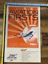 2001 Experimental Aircraft Association EAA Oshkosh Official Poster Air Venture picture