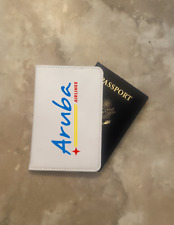 Aruba Airline Passport Wallet Netherlands Tourist Card Travel Document Holders picture