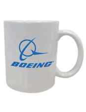Boeing Logo Coffee Tea Mug Cup Travel Aerospace Employee Pilot Crew Souvenir  picture