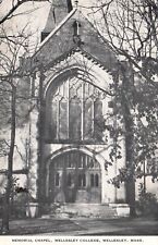Postcard MA Wellesley College Memorial Chapel Posted 1950 Vintage PC H9415 picture
