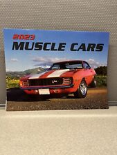 2023 GM OEM Muscle Car Calendar picture