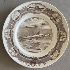 1960 - Wedgwood - U.S.S. Enterprise Plate - 1st Nuclear Carrier - Newport News picture