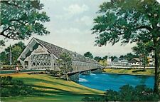 Frankenmuth Covered Bridge Zehnder Holz-Brucke Michigan MI Postcard picture