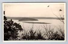 Cranfield Landing AR-Arkansas RPPC, Island On Lake Norfork, Vintage Postcard picture
