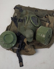 Iraqi Gas Mask with Unit Marked Bag and Unused Air Filter picture