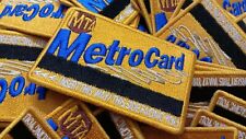 Metro Card Patch credit card size mta nyc souvenir  picture