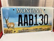 THE NATURE CONSERVANCY  MONTANA LICENSE PLATE picture