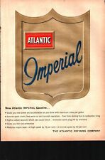 1957  PRINT AD IMPERIAL ATLANTIC GasolineOLD AD nostalgic b4 picture