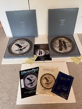 2 Plates Wings of Freedom Mario Fernandez Fountainhead 1985 EAGLE, Numbered, Box picture
