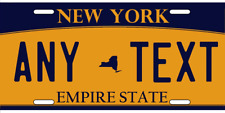 New York License Plate Personalized 