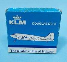 SCHABAK 932/5 KLM ROYAL DUTCH AIRLINES DOUGLAS DC-S MODEL PLANE BOXED picture