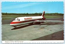 ALLEGHENY AIRLINES Airplane at Airport DC-9 JET AIRCRAFT 4