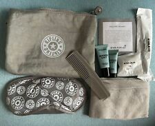 Kipling- Specially Designed by Kipling for EVA AIR - Amenity Kit Bag- Gray NEW picture