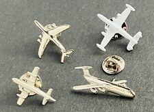 Lot Of 4 Vntg Lockheed Lapel Pins C-5 -A Galaxy, P-3C Orion, EC-121 Warning Star picture