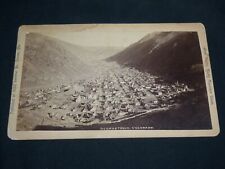 1800'S GEORGETOWN COLORADO - ROCKY MOUNTAIN VIEWS CARD - J 6689 picture