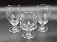 Lot of 3 Singapore Airlines SIA First / Business Class Wine Cordial Glasses picture