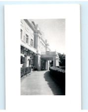 Vintage Photo 1943, USO House San Juan PR, 3.5x2.5, Black White picture