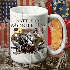 Battle of Mobile Bay 15-ounce American Civil War themed coffee mug picture