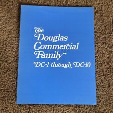 MC DONNELL DOUGLAS  COMMERCIAL FAMILY DC-1 THROUGH DC-10 BROCHURE picture