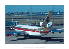 Continental DC-10-30 A3 Art Print – Sydney Airport 1986 – 42 x 29 cm Poster picture