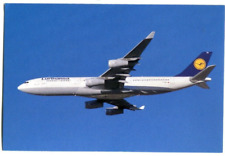 Lufthansa Airlines - Airbus A340-211 - Postcard - Unused picture