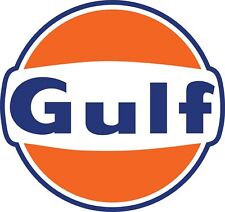 Gulf Oil sticker Vinyl Decal |10 Sizes with TRACKING picture