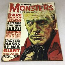 Vintage November 1960 Famous Monsters Of Filmland W/ DJ No. 9 Halloween Edition picture