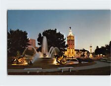 Postcard The J.C. Nichols Fountain Kansas City Missouri USA picture