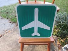 Airport Reflective Road Sign 12 x 12