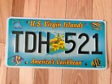 US Virgin Islands (USVI) Fish License Plate picture