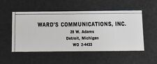 1973 Print Ad Michigan Detroit 28 W Adams Ward's Communications Inc art picture