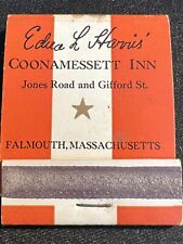 VINTAGE MATCHBOOK - COONAMESSETT INN - FALMOUTH, MA - FRONT STRIKE picture