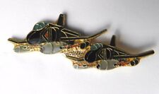 MCDONNELL DOUGLAS F-4 PHANTOM FORMATION LAPEL PIN BADGE 1.5 INCHES picture