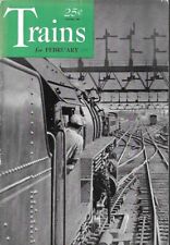 Trains Magazine February 1941 C&NW Lake St. Tower Chicago Miami Streamliner picture