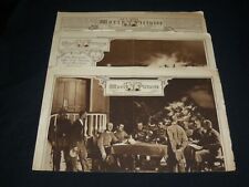 1918 NEW YORK WORLD PICTURES GRAVURE SECTIONS LOT OF 3 - NICE PHOTOS - NP 2965B picture