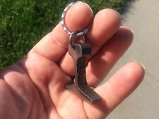 Mining Rail Keychain(1881)used in old Gold/Silver Mines W/Letter. RARE 🇺🇸 picture