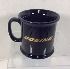 Boeing Coffee Mug Navy Blue with Gold Logo The Galaxy VIP Collection 12 oz picture