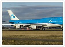 Boeing 747 airplane passenger aircraft aircraft vehicle airline klm Boeing 130 picture