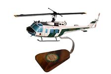 U.S. Border Patrol Bell UH-1 Iroquois Huey Desk Display Helicopter 1/32 SC Model picture