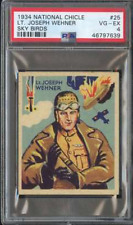1934 NATIONAL CHICLE SKY BIRDS R136 #25 JOE WEHNER PSA 4 *DS15246 picture